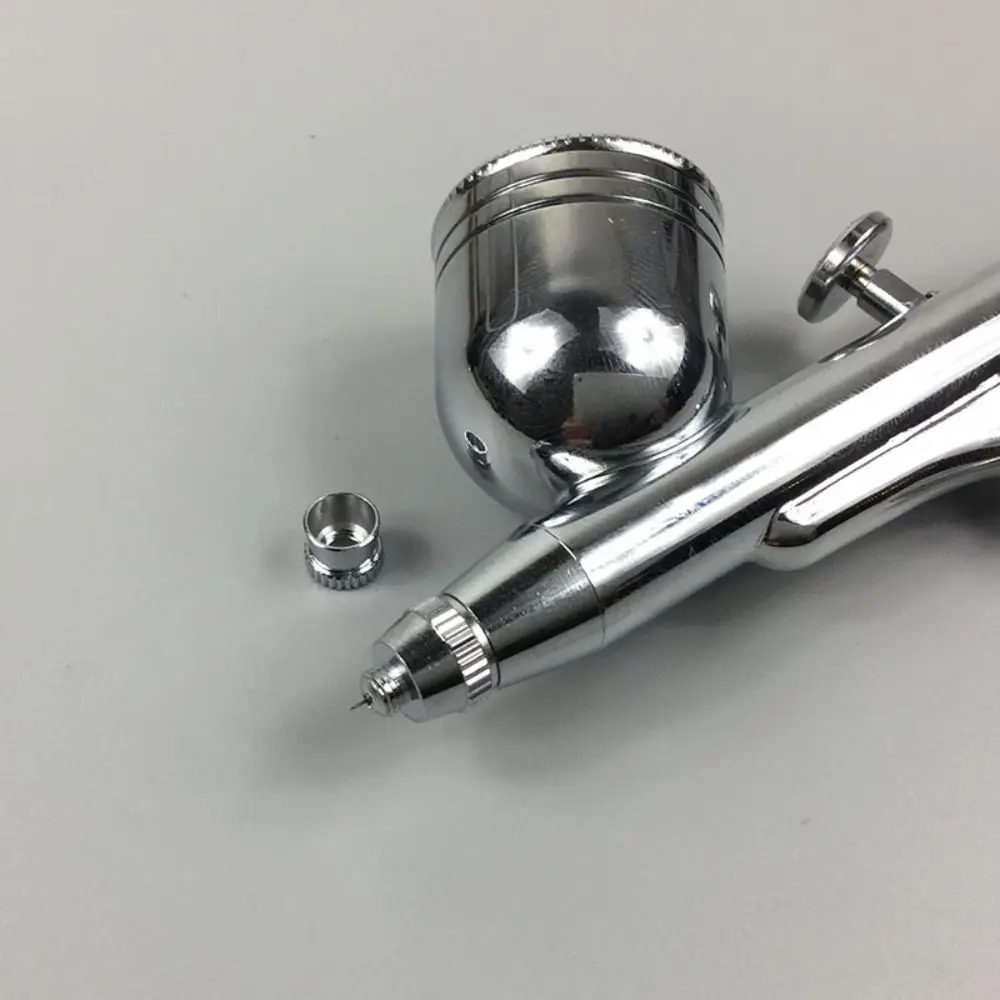 

Безвоздушная гравитационная модель распылителя двойного действия HD-130 Мини-аэрограф 0,3 мм 2-тактный распылитель с подачей