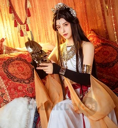 TGCF Tian Guan Ci Fu Cosplay Xie Lian Costume Dress Hanfu Full Set Halloween Uniform