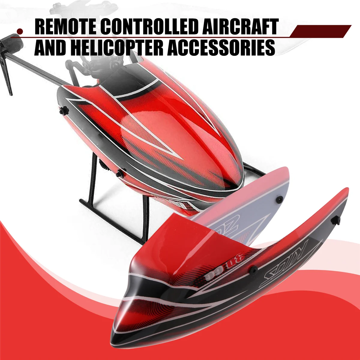 ACKOR K110S.0003 المظلة الغطاء الواقي ل Wltoys XK K110S RC هليكوبتر قطع غيار ترقية أجزاء الملحقات