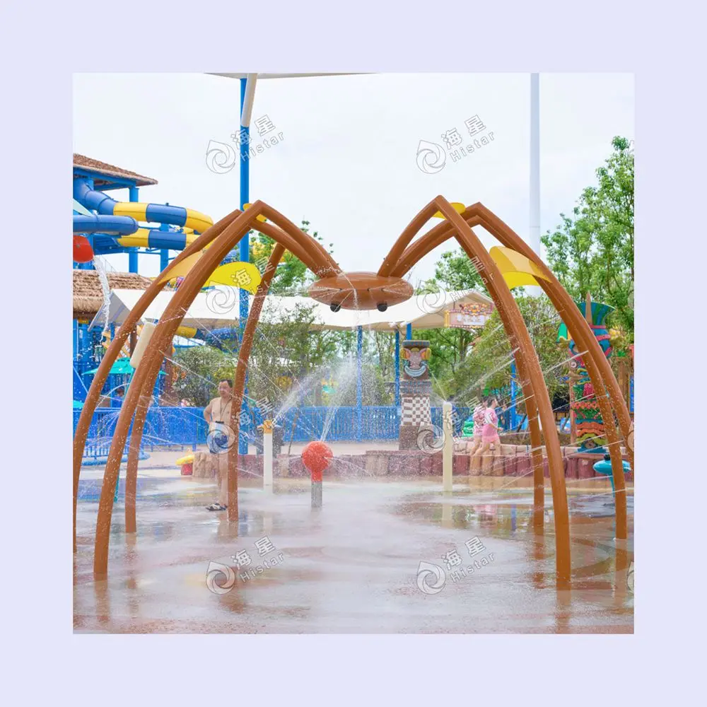 Parent-child Interactive Educational Water Park Equipment Pleasant Water Toys Splash Pad Equipment for Sale