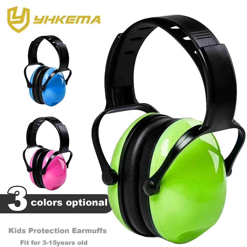 K50 Noise Reduction Earmuffs 3-15 Years Old Child Hearing Protection Safety Earmuffs Noise Reduction Ear Protector