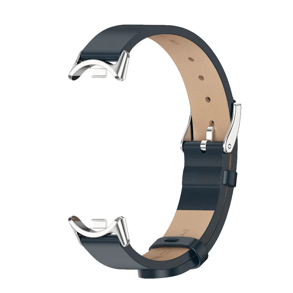 Fashion Leather Watch Strap For Xiaomi Mi Band 8 Bracelet Replacement Wristband Miband 8 NFC Correa Smart Mi Band 8 Wrist Straps image 6