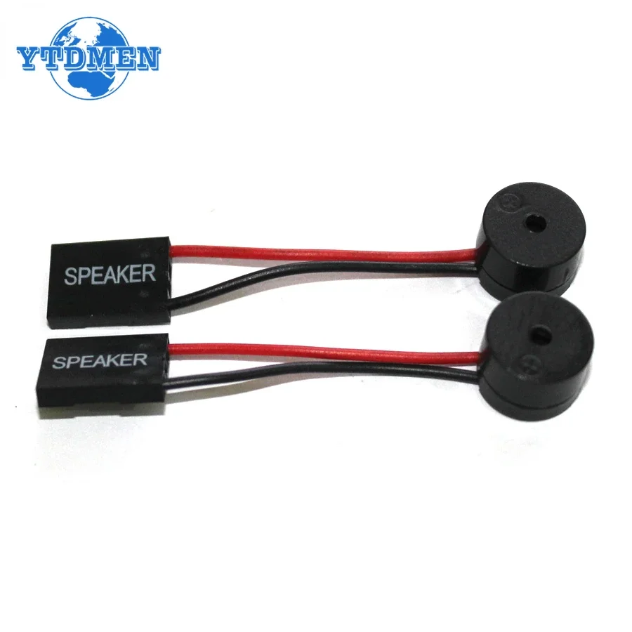 10-40pcs Mini Plug Speaker PC Motherboard Internal Piezo Speaker BIOS Alarm Buzzer for Arduino Computer Case DIY Kit
