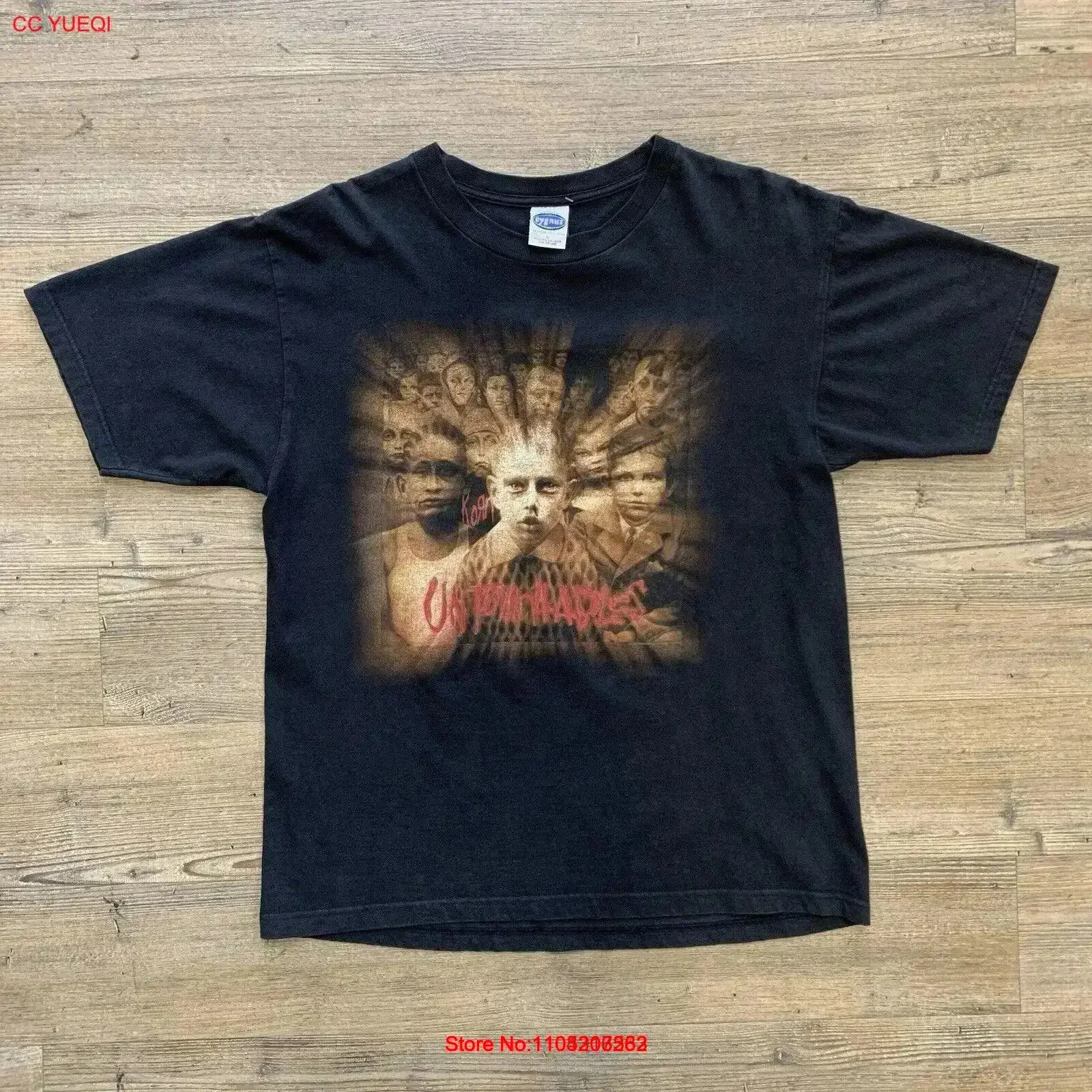 2000 s Korn Untouchables Tour T shirt vintage Washed Soft Unisex graphic Stylish streetwear designer clothes Breathable fashion