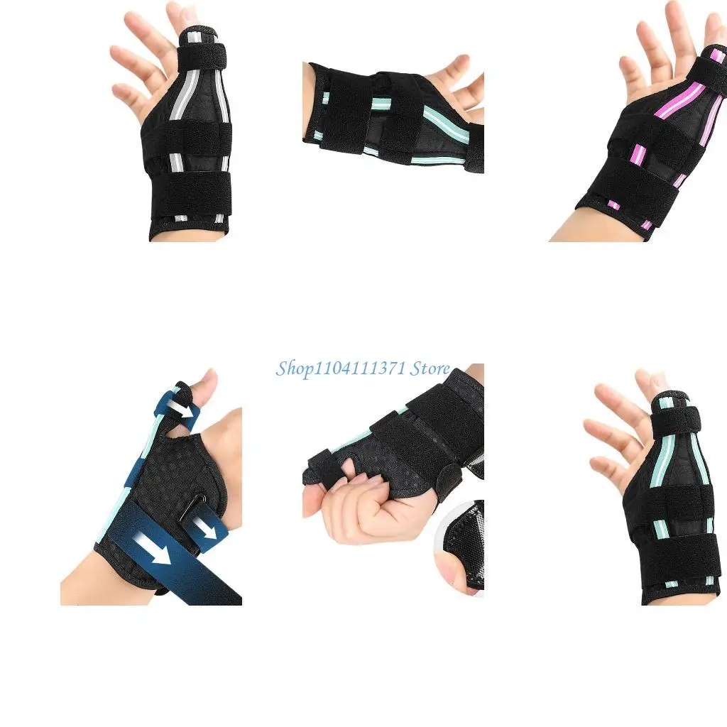 

Эргономичная поддержка большого пальца P9FC шинирует туннельную скобу запястья для баскетбола, бадминтона