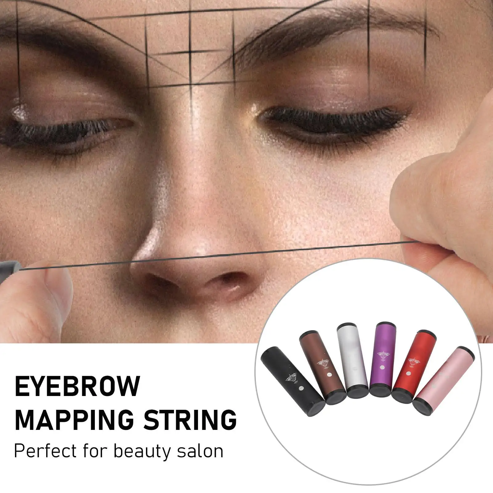 Tragbare Position Brow Mapping String für Microb lading-für Schönheits salon zubehör