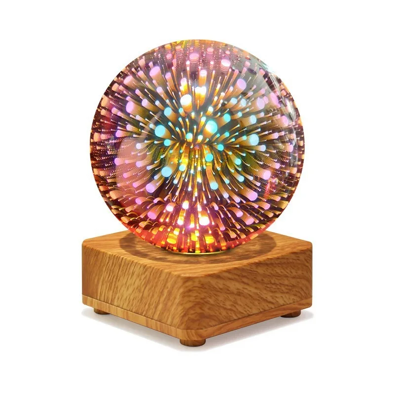 LED 3D Edison Lights Bulb E27 AC220V Vintage Christmas Decor Bulb Colorful LED Lamp for Home Living Room Indoor Lighting