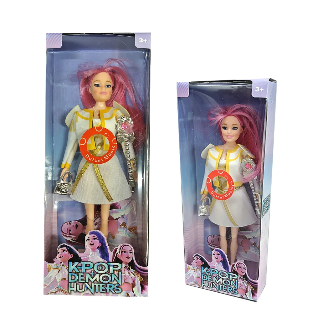 2025 NIEUWE Hot Prachtig Vormige Anime 30 CM K-Pop Demon Hunters Pop Vinyl Speelgoed Rumi Mira Zoey Verjaardag verrassing Cadeau Voor Meisjes