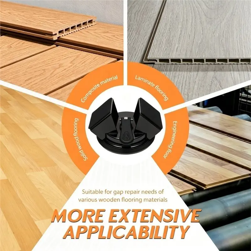 T19C Heavy Duty Floor Gap Repair Tool 45° Striking Surface For Fixer Laminate/Flooring Joint Tools Floor Gap For Fixer