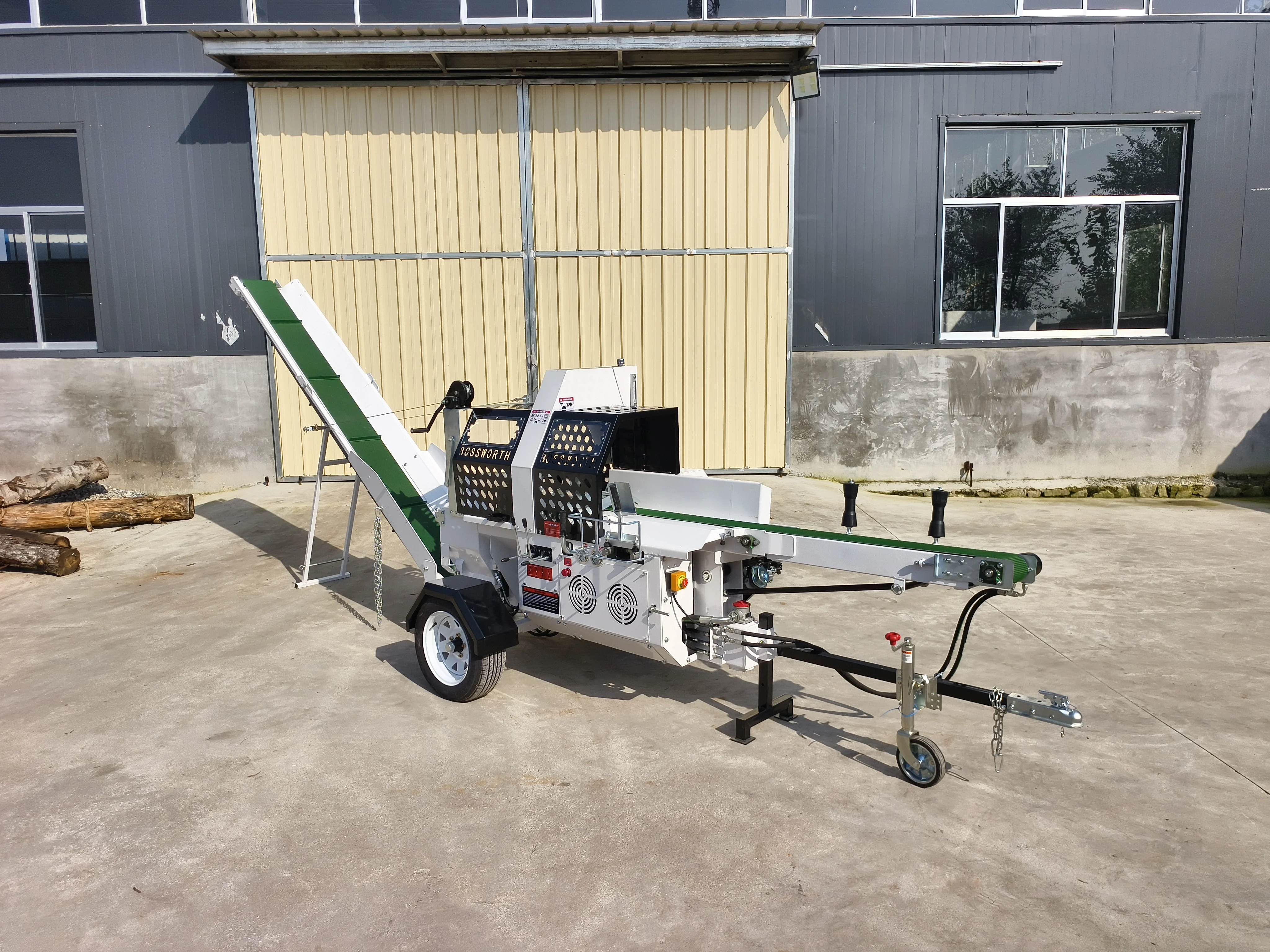 Customized Heavy Duty Log Splitter For Agriculture & Forestry Powered Hydraulic Wood Processor