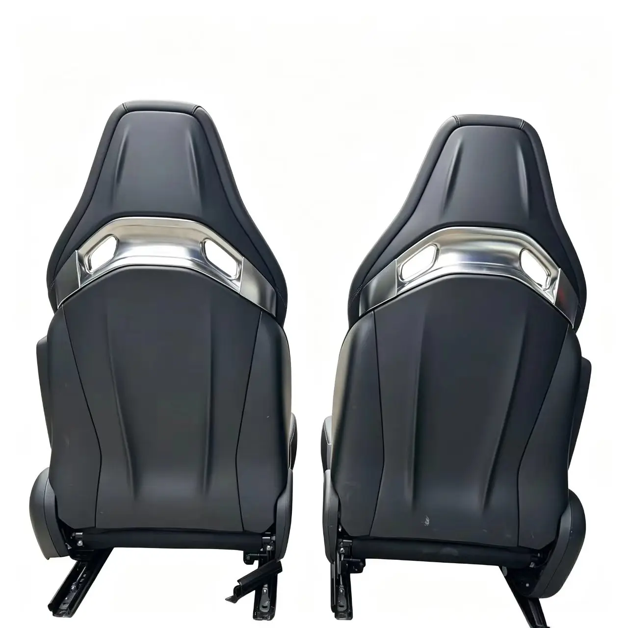 Hongspeed Sport Bucket Seat for  C63 W205 Black Metal Waterproof with Ventilation Front Racing Seat Pair