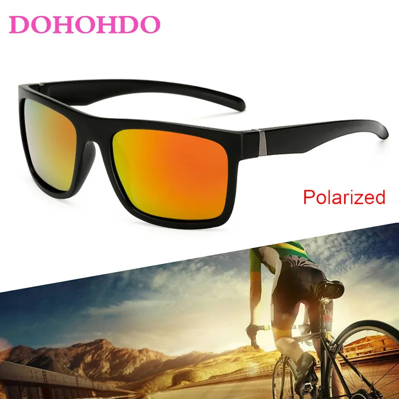 

DOHOHDO HD Polarized Sunglasses Men Women Classic Driving Fishing Sport Sun Glasses Car Driving Driver Safety Goggles Glasses