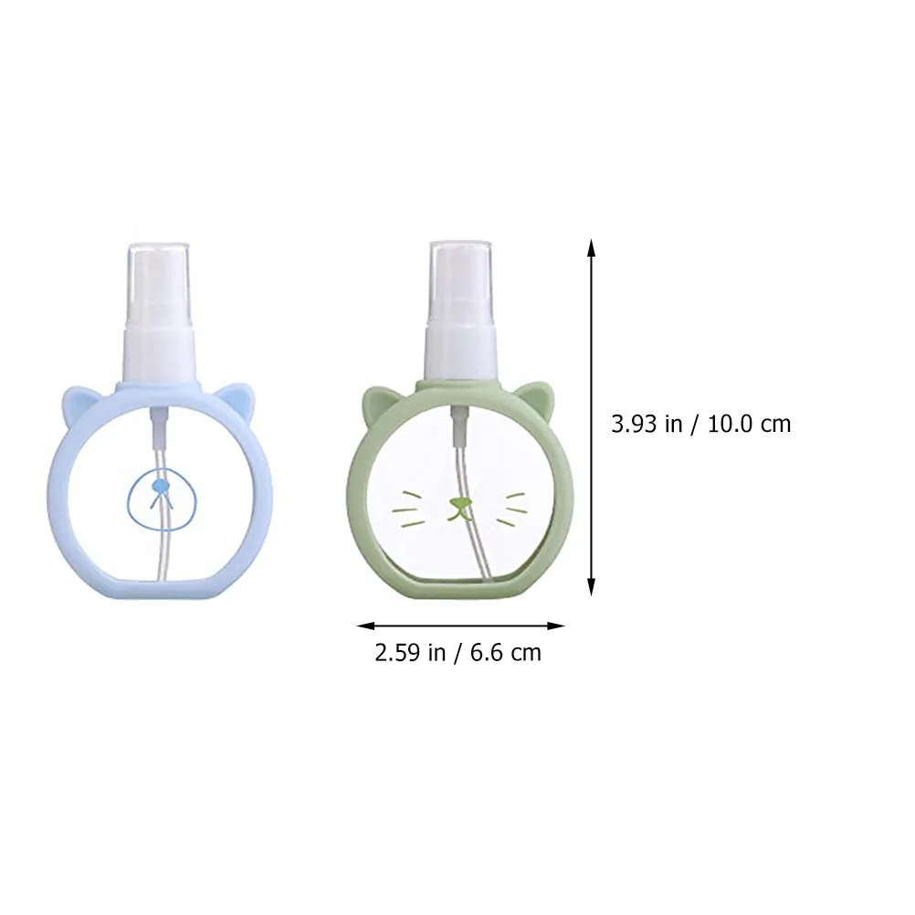 4 個のトラベルスプレーボトル小型詰め替え可能漏れ防止液体容器ポータブルトラベルミストスプレー香水化粧ボトル