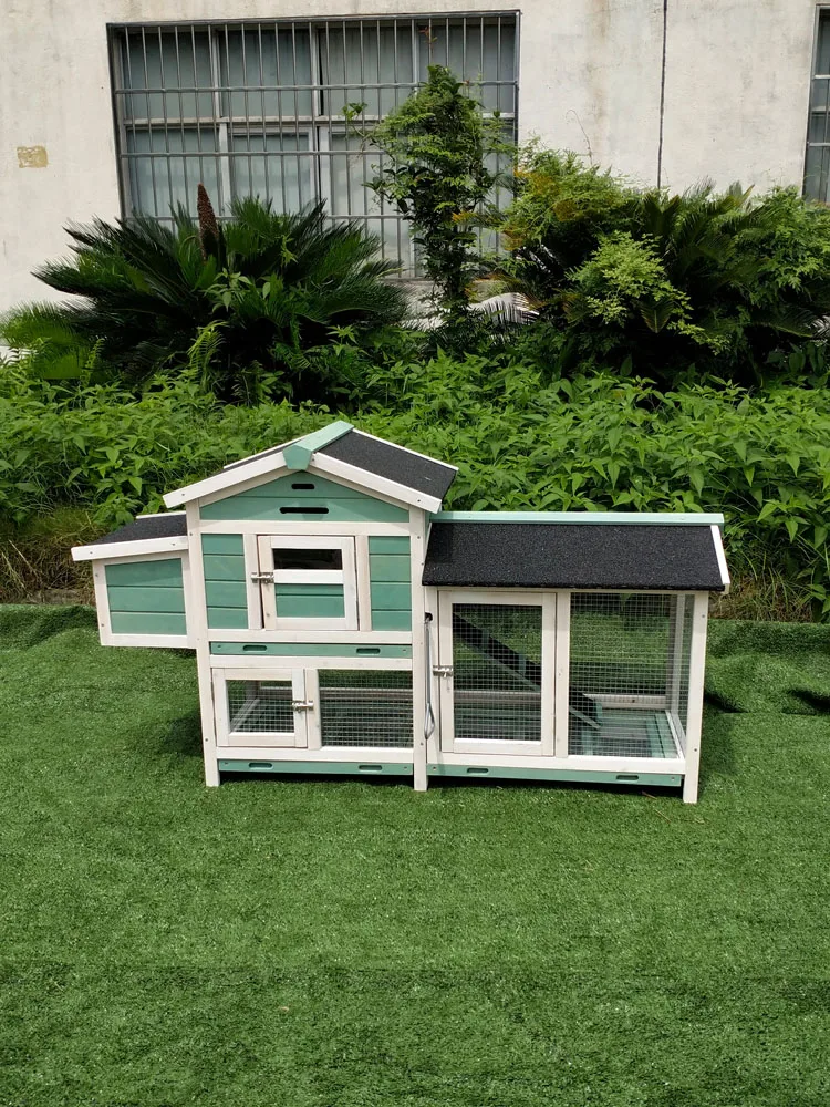 Outdoor double-layer rabbit cage, rabbit house,rainproof and sun proof, rabbit villa, outdoor cat cage, cat nest, cat house