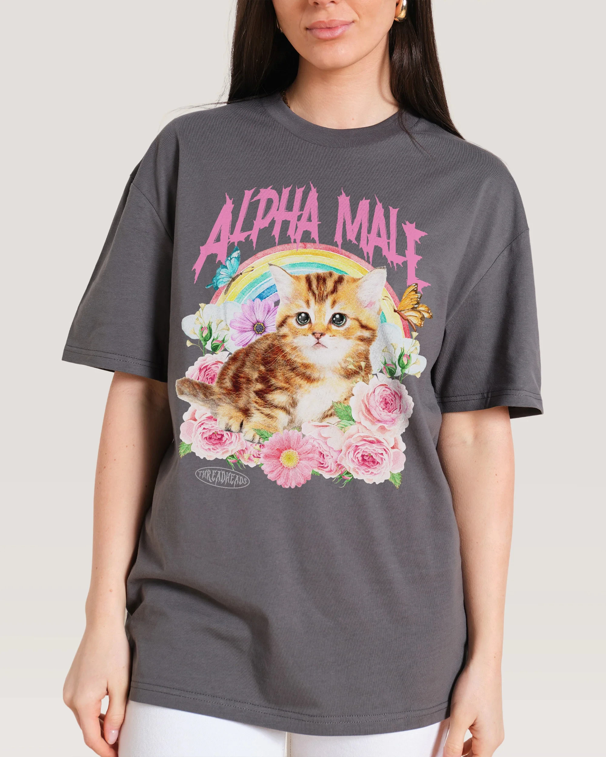 Alpha Male Fun Cute Cat Illust - Streetwear Brand Cat recension och pris
