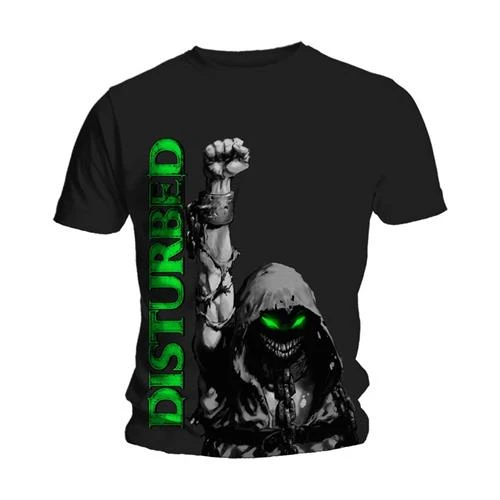 Up Yer Military Disturbed Band T-Shirt Cotton Graphic Tee Men Women Summer Streetwear