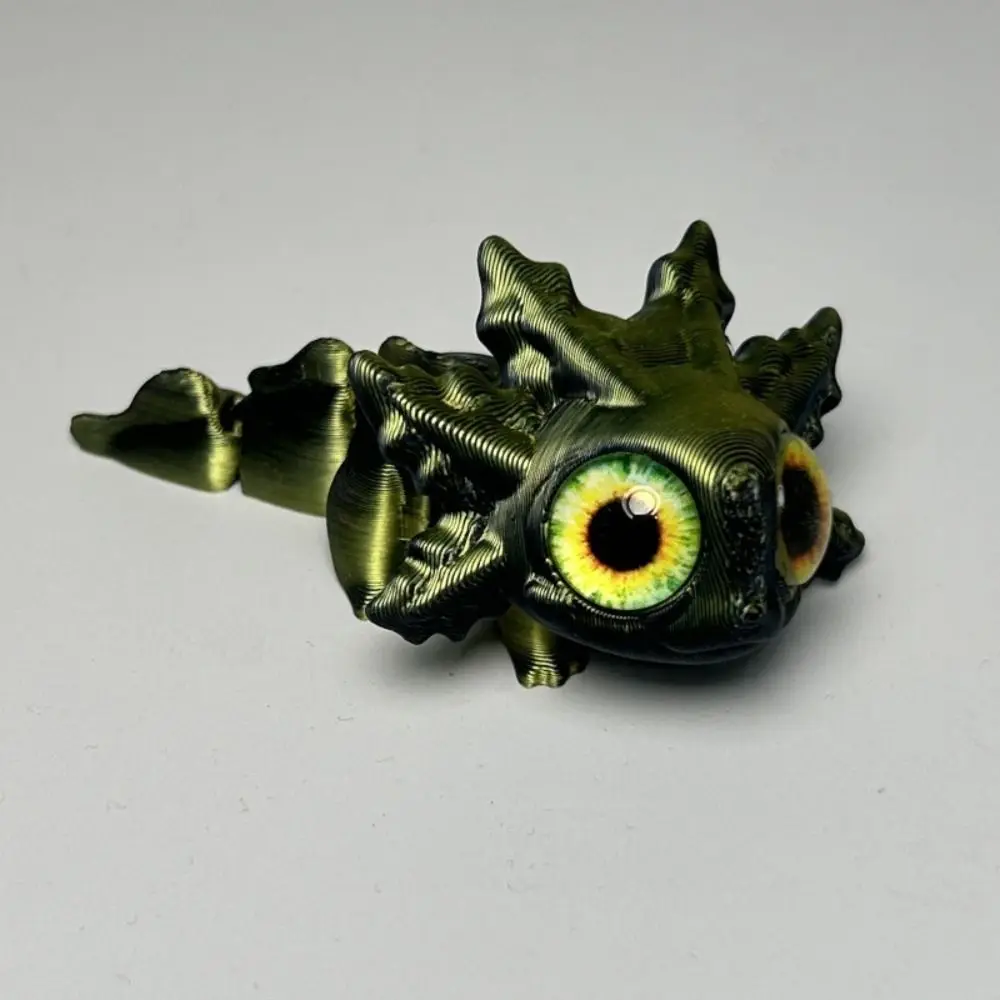 Multi-Joint Design 3D Printing Newt Figures Simulation Eyes 3D Printed Multi-Joint Movable Figures Movable Parts Realistic