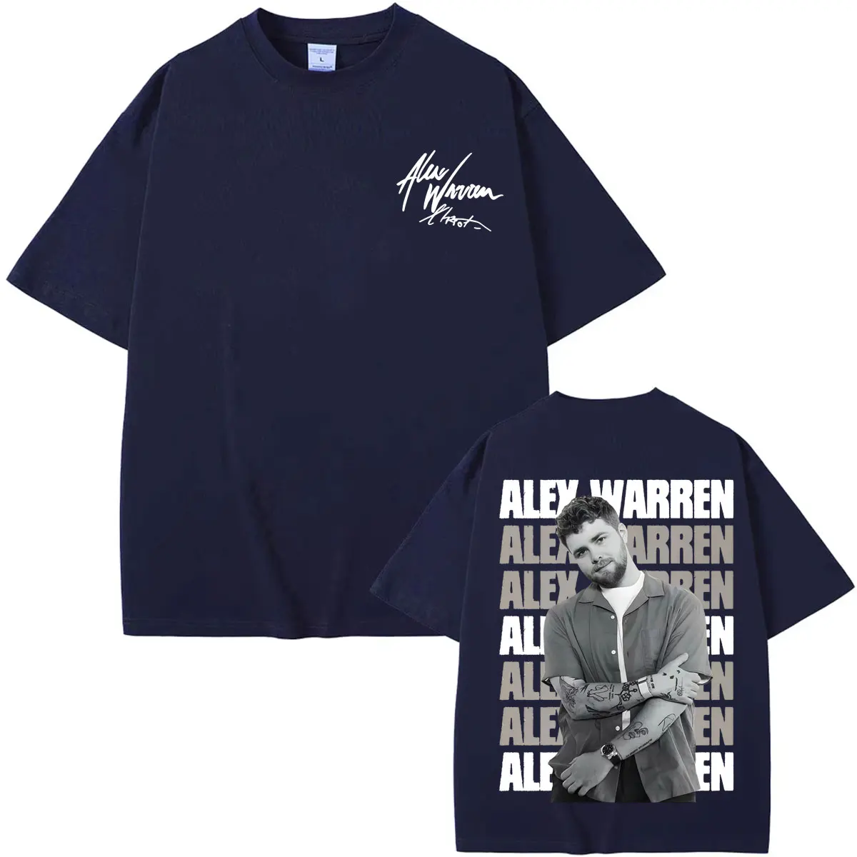Alex Warren Tour 2026 I'm The Problem Concert T Shirt Men's Clothing Harajuku High Street T-shirts 100% Cotton Oversized T-shirt