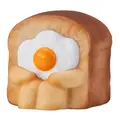 Tostada con Huevo Frito