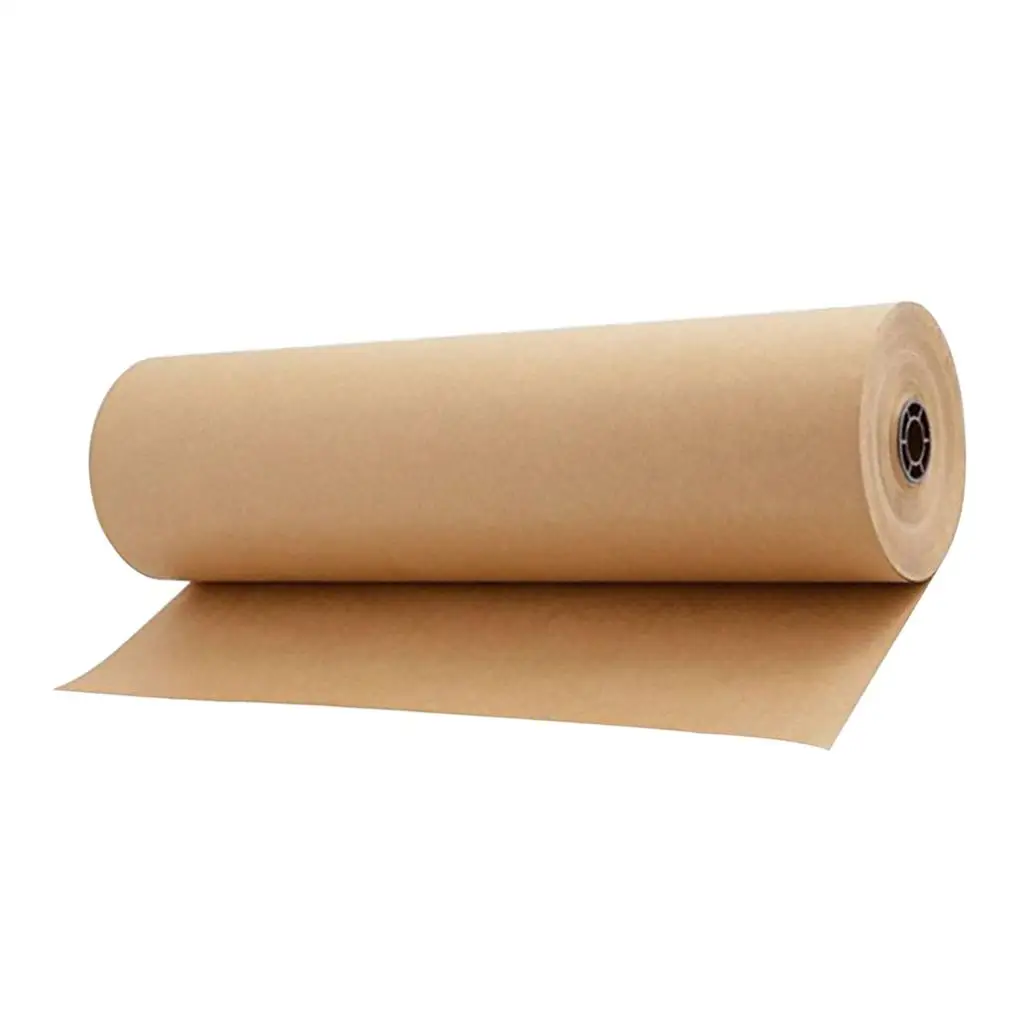 30 Meters Brown Kraft Wrapping Paper Roll for Wedding Birthday Party Gift Wrapping Parcel Packing Art Craft 30cm