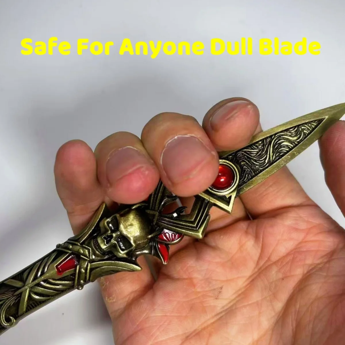 8.6 polegada soul land huo yuhao metal katana espada japonês katana ninja faca original samurai sabre cosplay acessórios prop brinquedo