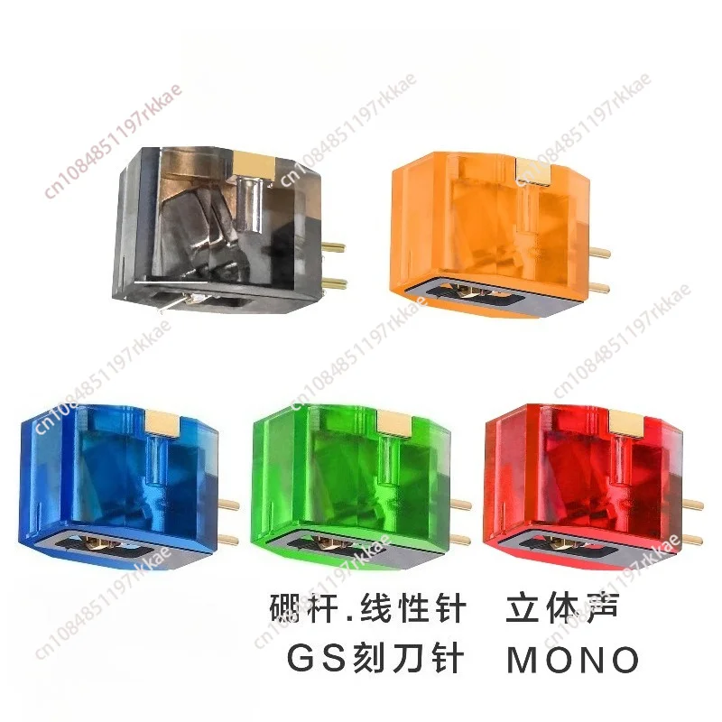 A-160 Black vinyl turntable cartridge, LP turntable specific cartridge, dynamic coil cartridge head
