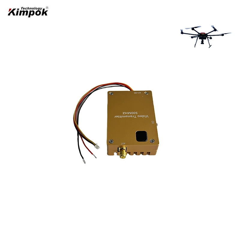 300-800Mhz FPV VTX 8 Channels Drone Video Transmitter 4W Wireless UAV VTX VRX  for Long Range