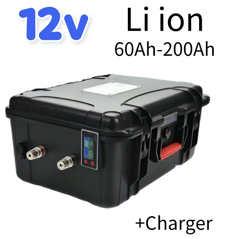 

Portable Lithium Polymer Battery 12V Various Ah Sizes for Boat Motors And Power Banks High Capacity 60Ah to 200Ah