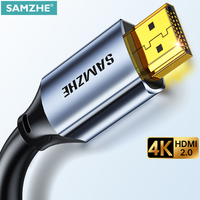 SAMZHE 4K/60HZ HDMI 2.0 Cable Splitter Cable for Mi Box HDTV HDMI 2.0 Audio Cable Switch Adapter for Xiaomi PS4 Cable HDMI