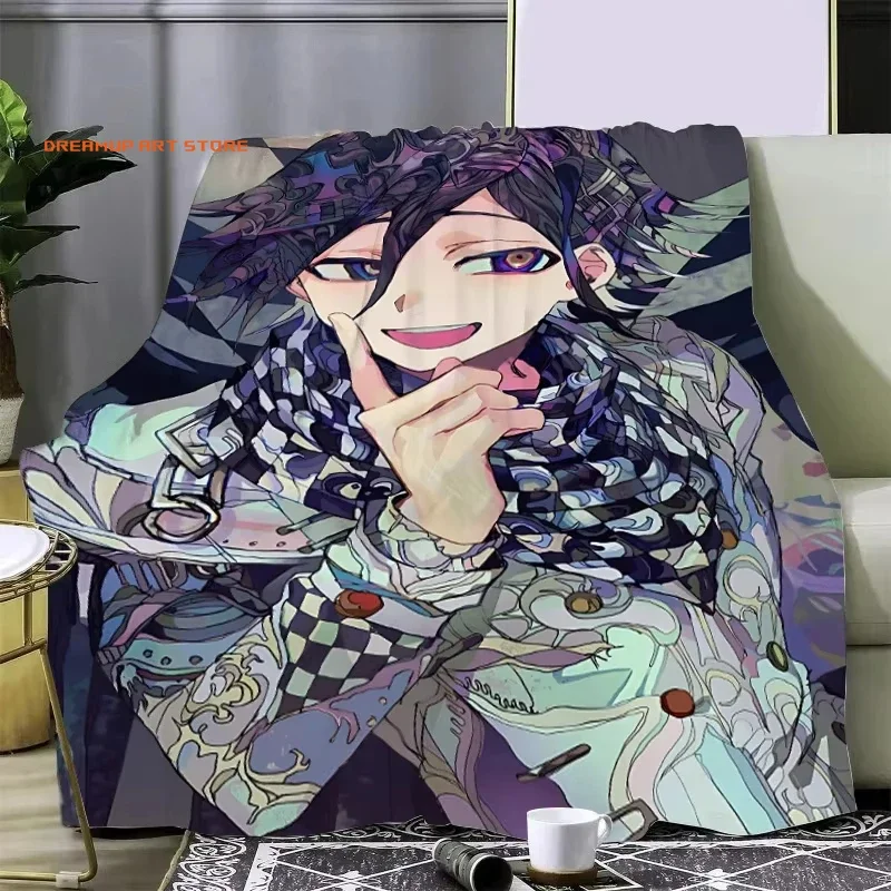 2026 Fashion Anime Danganronpa HD Printed Blanket Picnic Blankets Warm Blanket Soft And Comfortable Blanket Home Travel Birthday