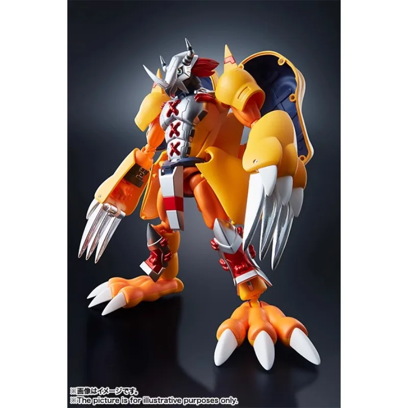 BANDAI Brand New Genuine Digimon Adventure Mega Soul 01 Agumon BattleGreymon Movable Model Figure Model in Stock