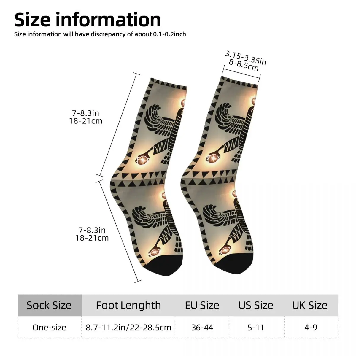 Cyrus The Great Flag 2 Kawaii Socks Shopping Cartoon Pattern Socks