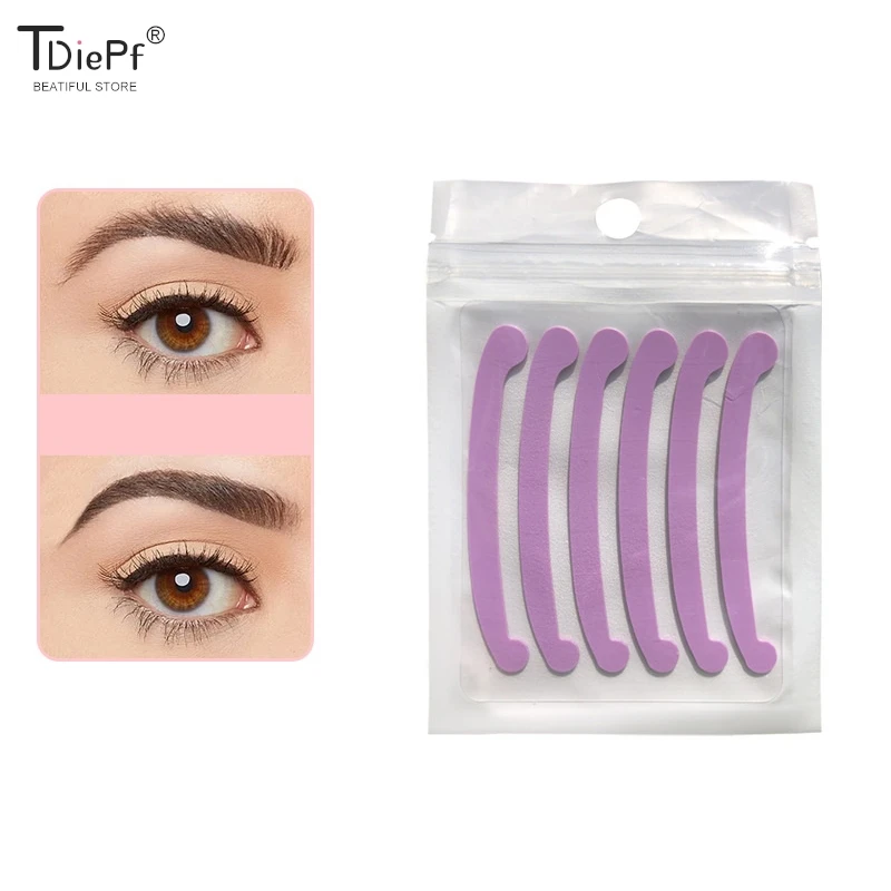 شريط رفع رموش السيليكون ، رموش العين القابلة لإعادة الاستخدام ، وسادة رفع بكرة الشعر ، شريط بيرم ، لوازم تمديد رموش ، مكياج ، زوج واحد ، 3 أزواج ، 6 أزواج