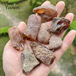 Yoowei Natural Raw Amber Stone Collection Gift Size 3g-10g Rough Gems Diy Material Wholesale Ambre Healing Mineral Ore Jewelry