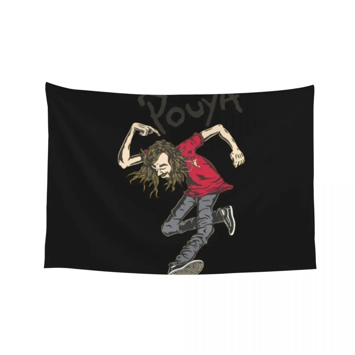

Pouya 1 T-ShirtPouya 1 Tapestry Home Decorations Room Decor Aesthetic Wallpaper Wall Hanging Decor Tapestry