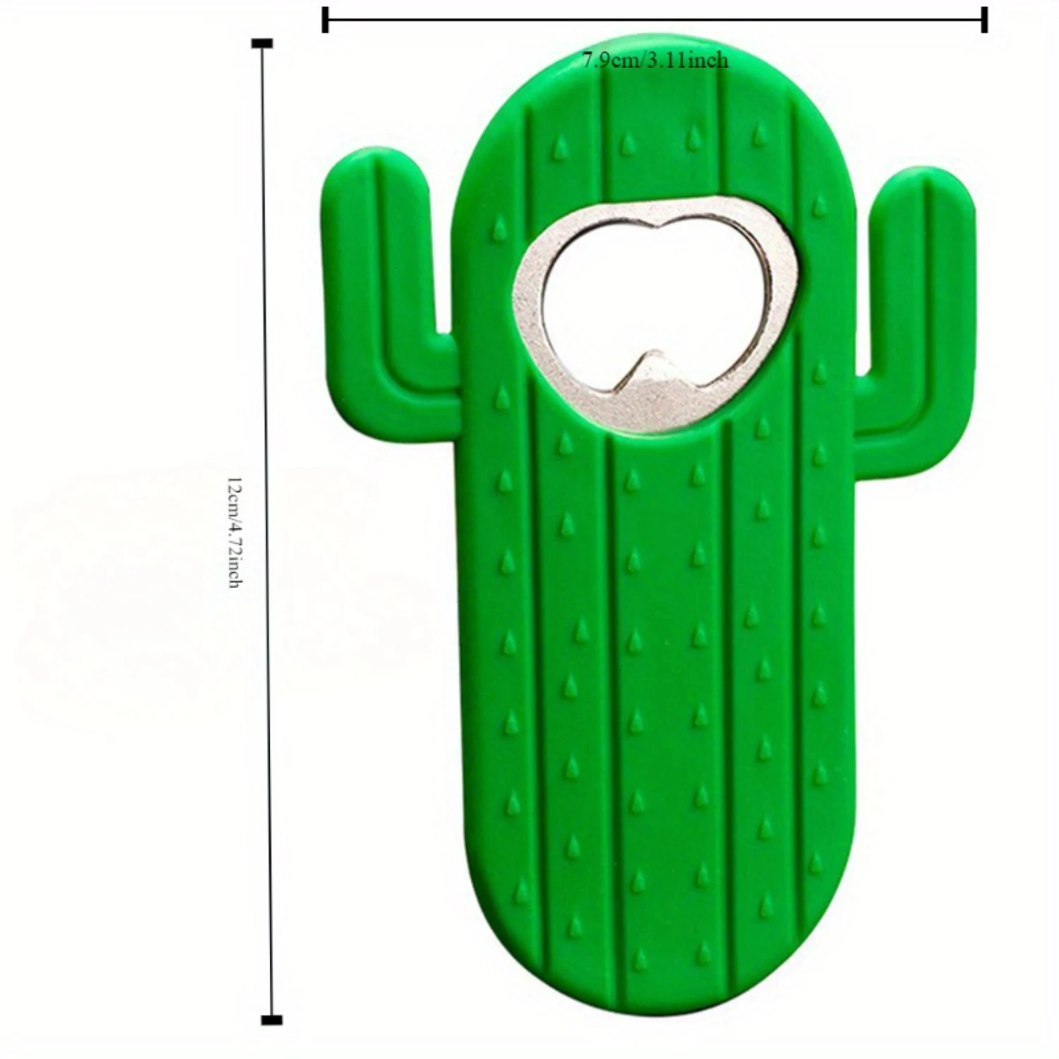 창의적인 동물 모양 병따개 - TPR이 포함된 스테인레스 스틸 - 내구성이 뛰어나고 재미있는 맥주 음료 오프너(선인장, 악어, Lobs