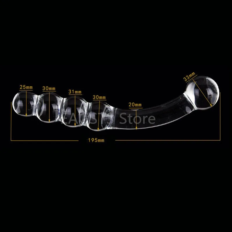 Doble de cristal púrpura consolador de vidrio Pyrex Artificial pene granulado espiral punto G Simulador de adultos juguetes sexuales para mujer