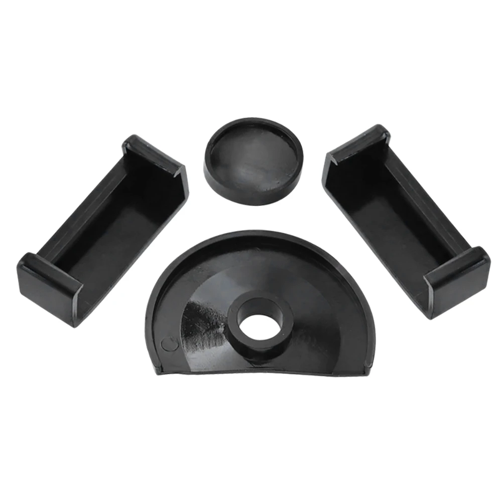 HHTL 4Pcs/Set Bench Vise Rubber Pad 360 Degree Table Vice Protector Pads Bench Clamp Anti-Slip Mat Clamp Accessories