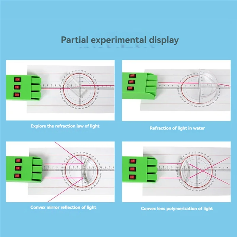 A29F-Geometric Optics Experimental Set Lens Imaging Equipment Light Reflection Refraction Physics Optical Experiment