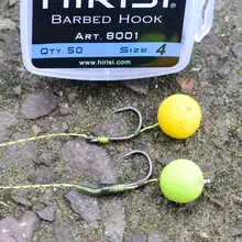 50 High Carbon Steel Fishing Hooks #3