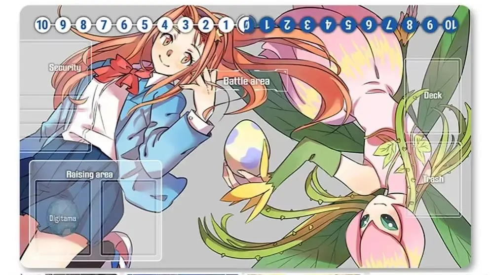 Board Game Digimon Playmat Size 60X35 cm Play Mats Compatible for DTCG -1994751