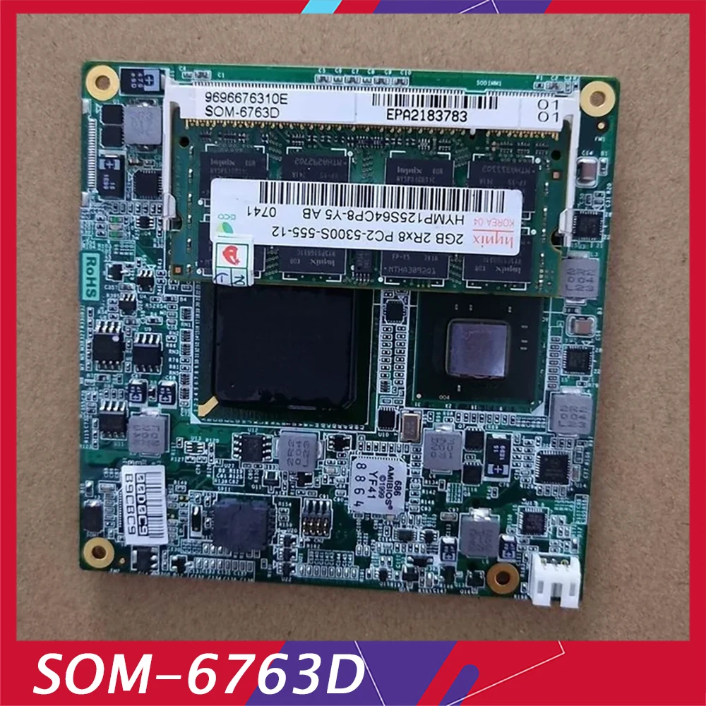 

For Advantech SOM-6763D Industrial Motherboard SOM-6763 A1 B1 Comexpress Industrial Controller D525