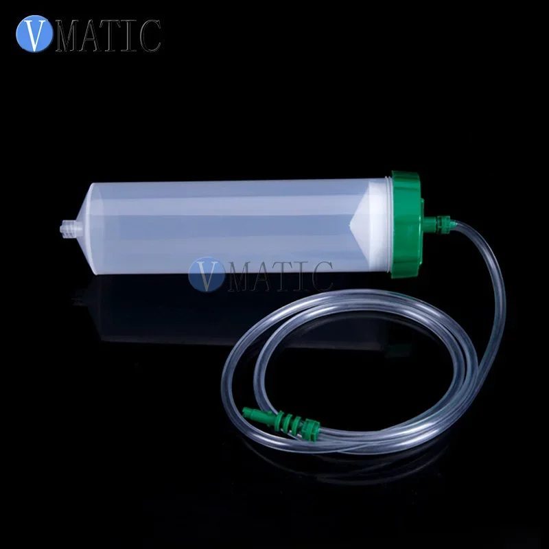 High Quality 300 Cc Ml Luer Lock Type Fluid Dispensing Pneumatic Syringe