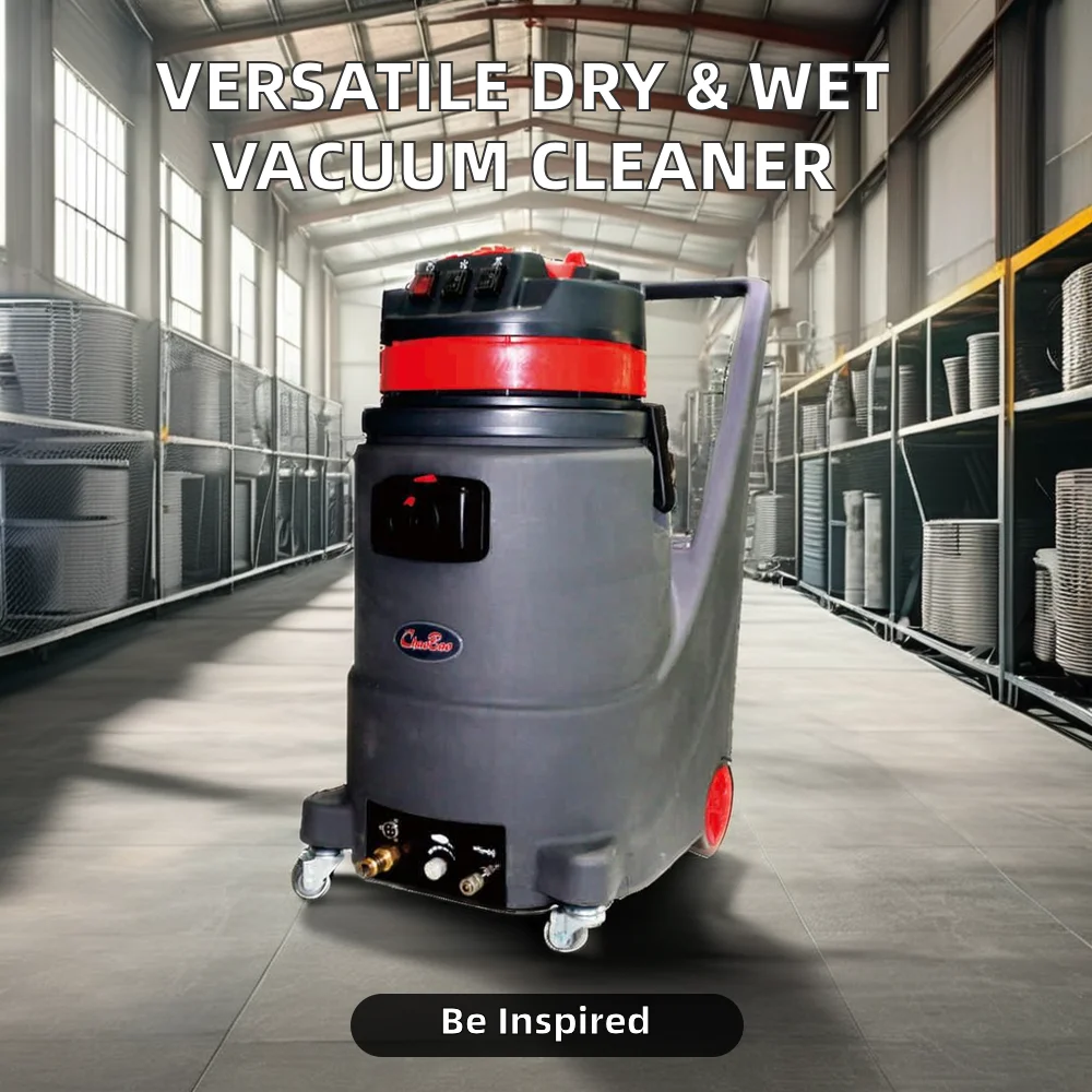 آلة التنظيف الرطب والجاف الكهربائية لأريكة السجاد داخلي وخارجي RV Car Interiors - سعة 30 لتر مع قابس أمريكي للفنادق