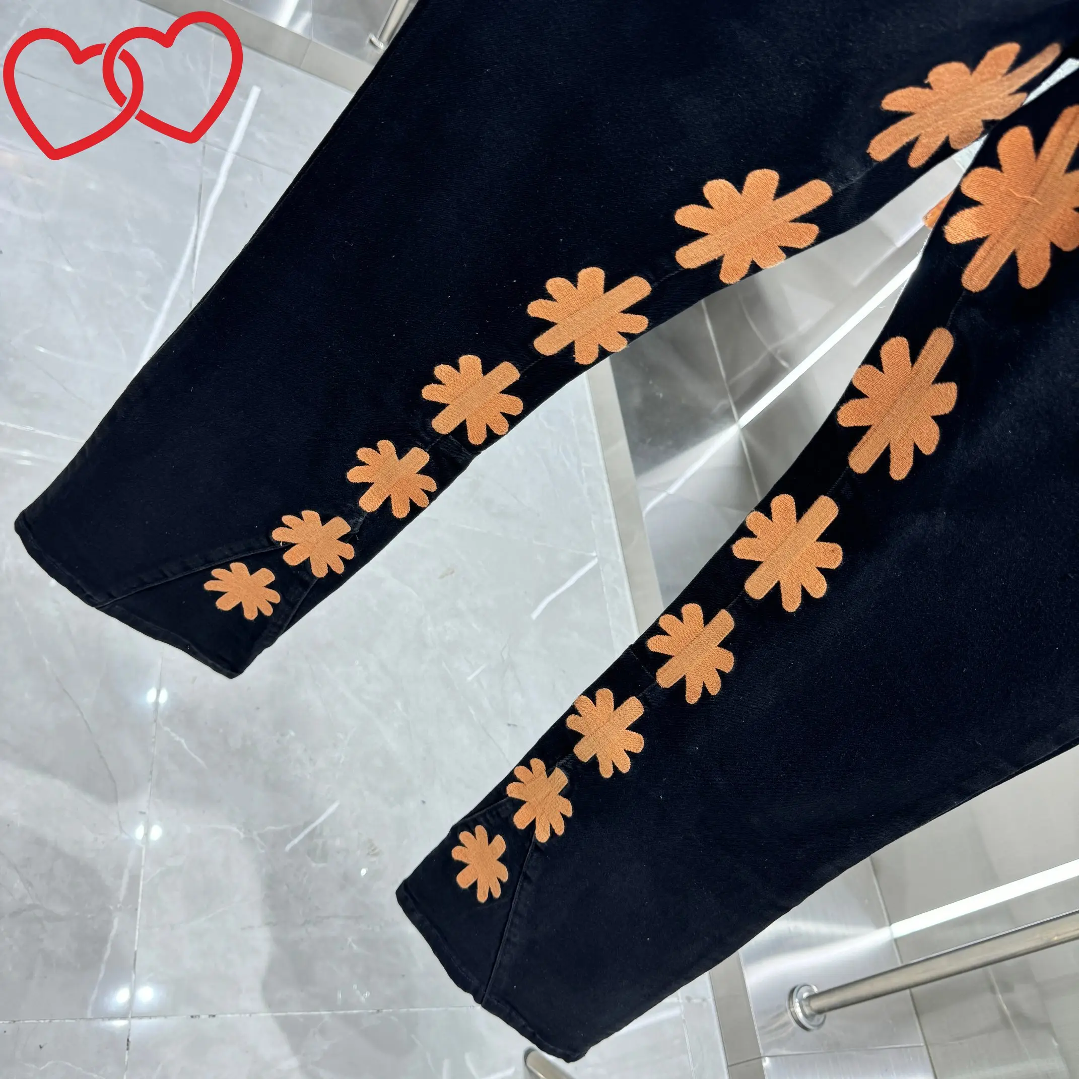 Celana Jeans LOST SHDWS Kasual Pria Fashion Celana Panjang Stretch Serbaguna Gaya Jalanan Celana Denim Lostshdws Model Kaki Lurus