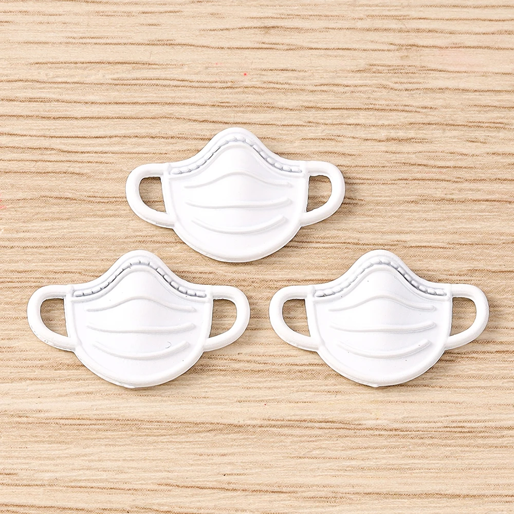 Tusember 10 Stück Anhänger, bunt, niedlich, Emaille, chirurgische Maske, Charms für DIY, Muttertag, Ohrringe, Armband, Schmuckherstellung, Zubehör – Detail 3