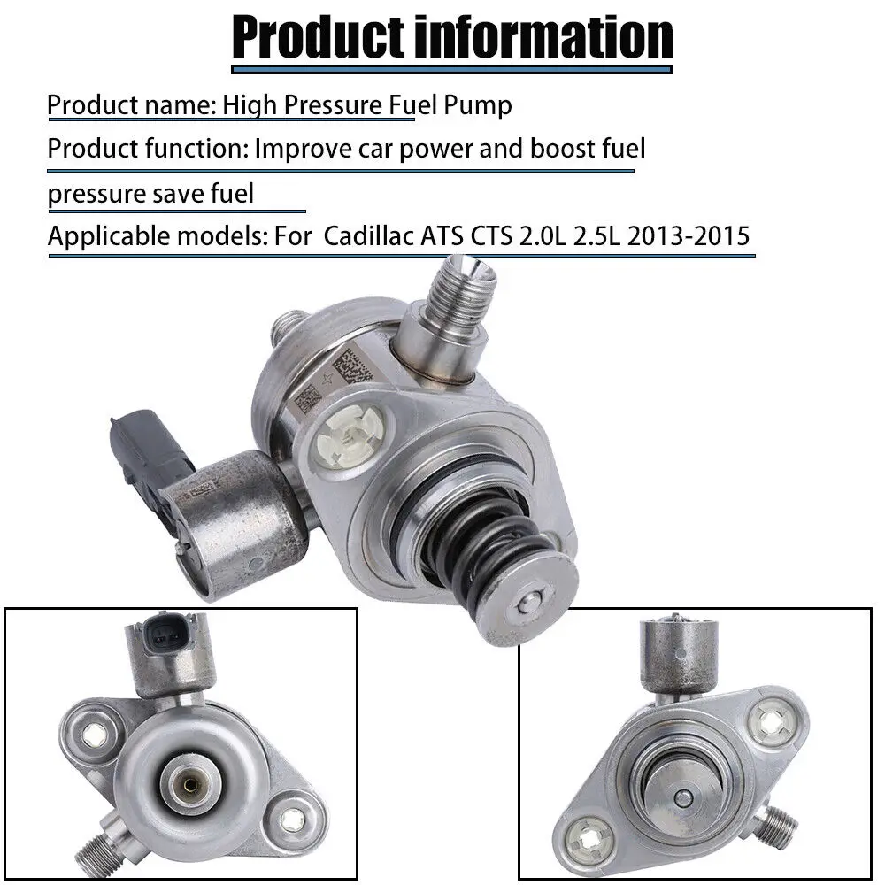 Топливный насос высокого давления RIGHTPARTS 12658486 для Cadillac ATS 2.0L 2.5L 2013-2015 Cadillac CTS 2.0L 2014-2016 0261520300 12651175