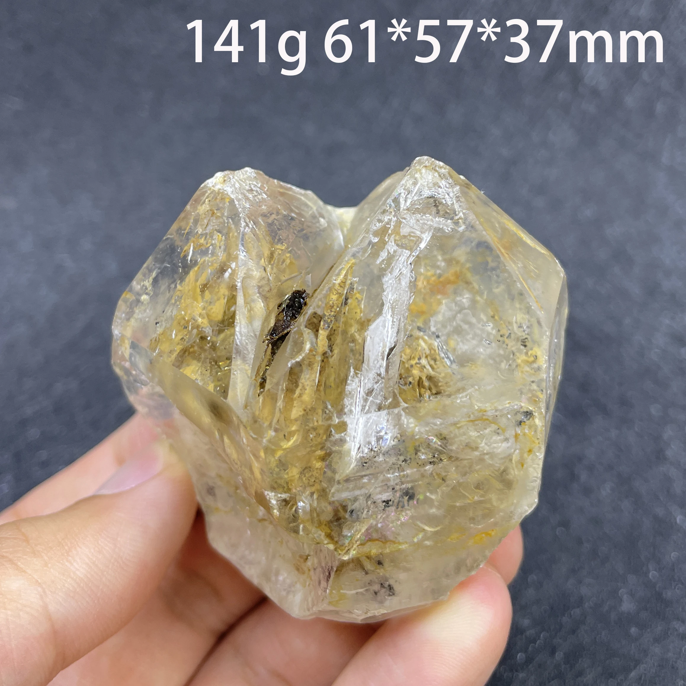 Natural Stone Skeletal Crystal Cluster Mineral Specimen Clear Quartz Raw Rock Decoration Rough Polished Healing Madagascar