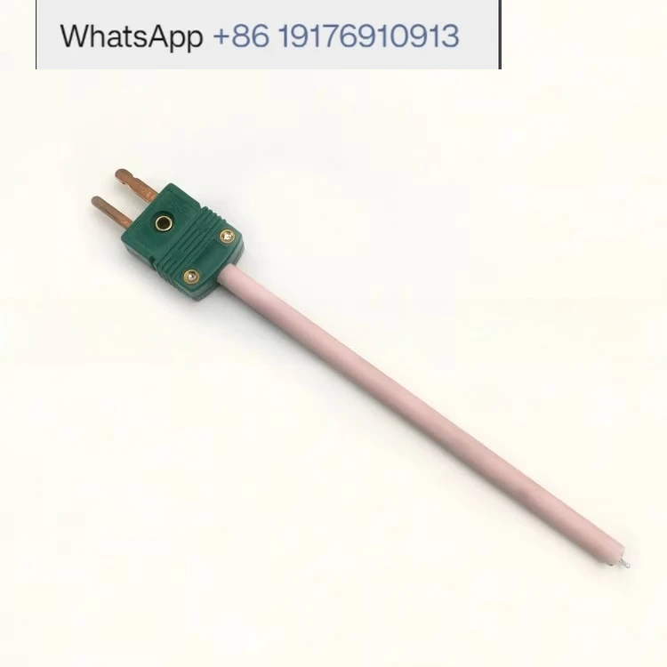 S type platinum rhodium platinum thermocouple WRP-1001 plug connector thermocouple B type R type experimental flame temperature