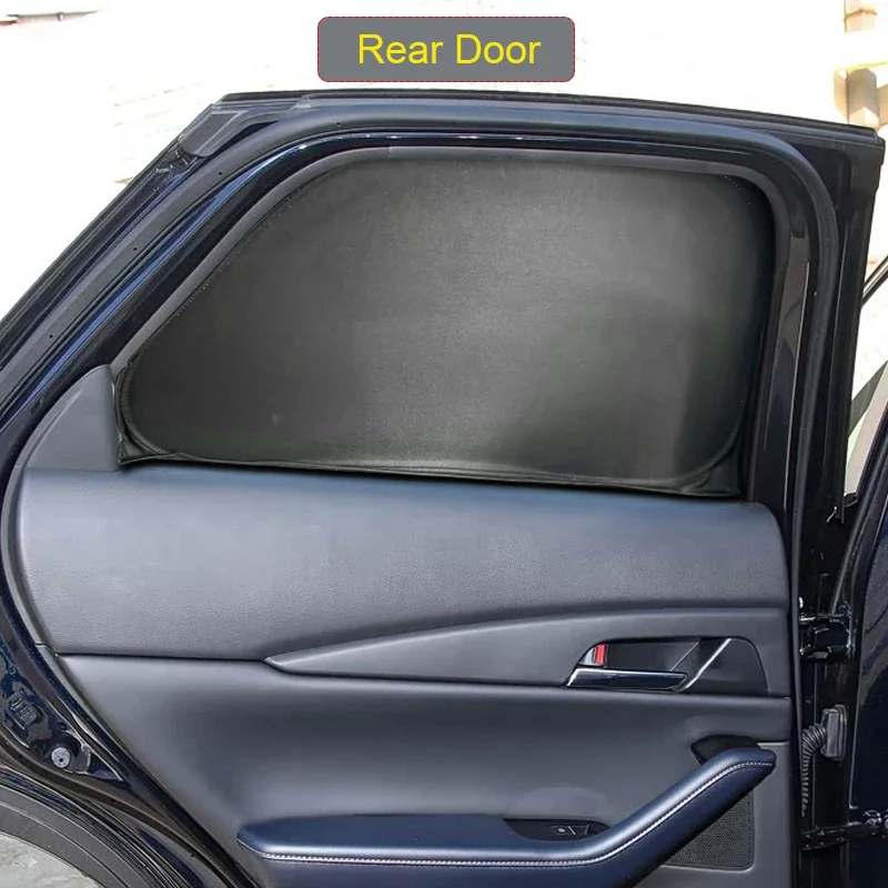 

Car Black Window Privacy Sunshade For MAZDA CX-30 DM 2019-Present Auto UV Block Sun Protection Interior Blackout Cover Accessory